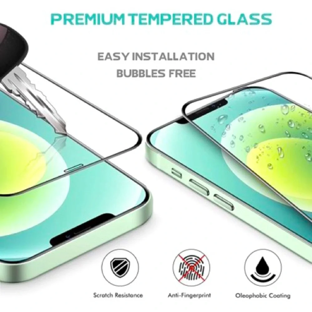 iPhone 12/ iPhone 12 Pro Screen Protector (Clear/Privacy)-3 Pack